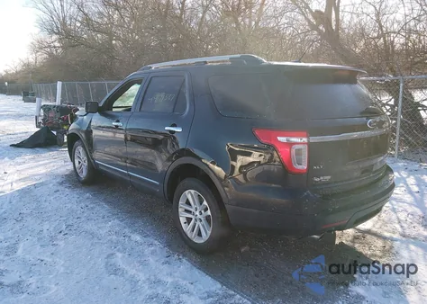 2015 Ford Explorer Xlt из США, поврежденный, VIN 1FM5K7D80FGC69300